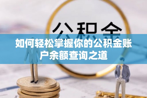白塔如何轻松掌握你的公积金账户余额查询之道