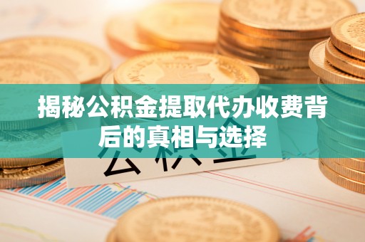白塔揭秘公积金提取代办收费背后的真相与选择